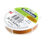 Linka stalowa jubilerska Beadalon złota - 0,30 mm 