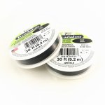 Linka stalowa do biżuterii czarna Beadalon - 0,30 mm 