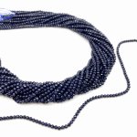 Noc Kairu fasetowana kulka - 3 mm - sznur