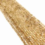 Cytryn kulka gładka 5 mm - sznur