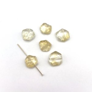 Cytryn nieregularny płaski ok. 12 mm - 6 szt.