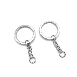 Breloczek zapięcie do kluczy 28 mm - stal